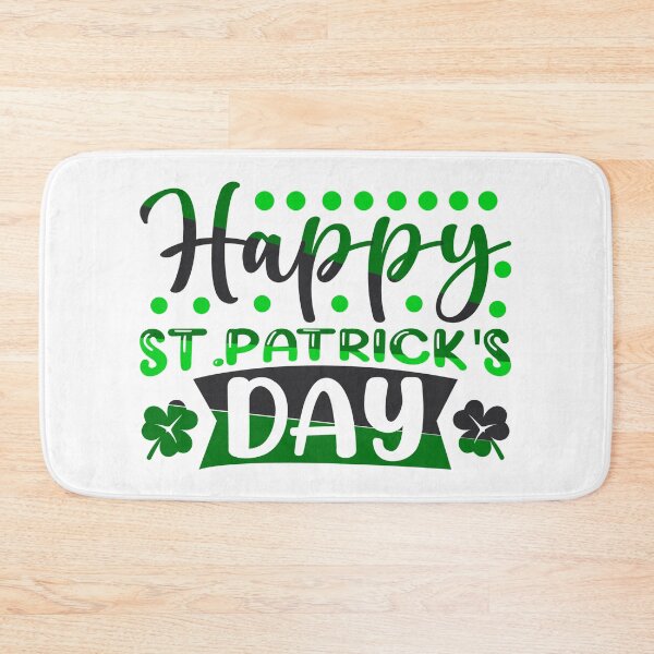 Item preview, Happy St. Patrick’s Day, green inscription designed and sold by HarriPaloma.