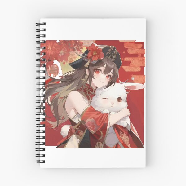 Item preview, Hutao Genshin Impact Merchandise Genshin Impact Hutao Poster Chinese New Year Hutao Genshin Impact Lantern Rite Poster Hutao Merch designed and sold by feach.