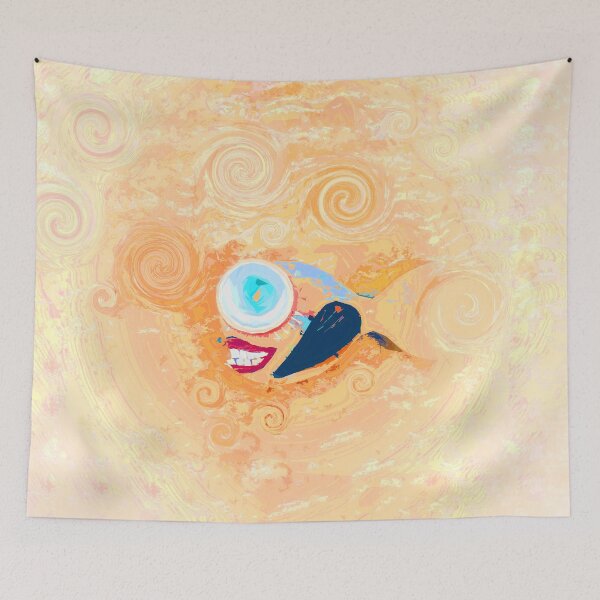 Item preview, Boho Fish Hippie Vibes Coastal Bohemian Style Art or Home Décor 1 of 2  designed and sold by Beachy.