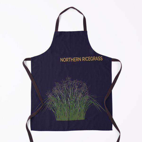 Item preview, Northern Ricegrass on indigo designed and sold by YouAreHereArt.