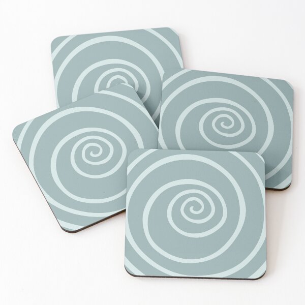 Item preview, Abstract blue spiral shape designed and sold by BattaAnastasia.