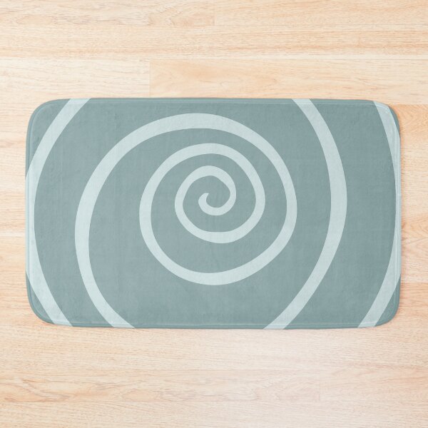 Item preview, Abstract blue spiral shape designed and sold by BattaAnastasia.