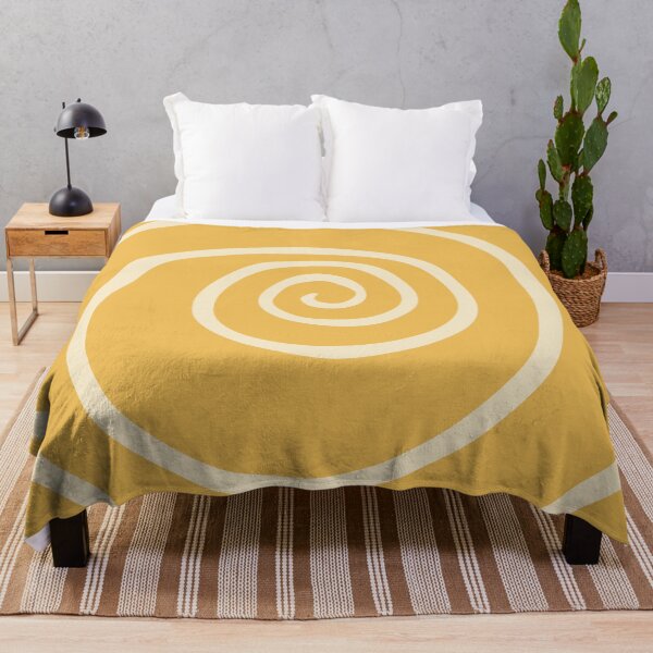 Item preview, Abstract yellow spiral shape designed and sold by BattaAnastasia.