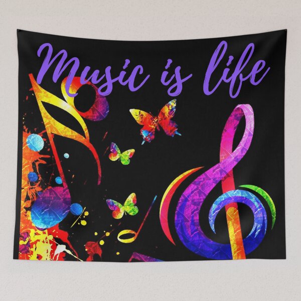 Item preview, Music is Life designed and sold by RagWeasel.