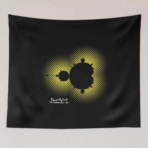 Item preview, Fractal Mandelbrot apple man math formula designed and sold by catsandmore.