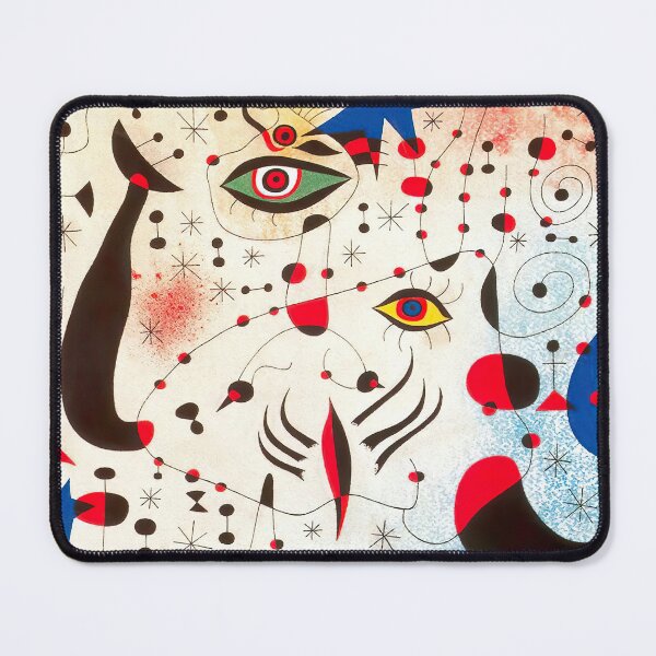 Vista previa del artículo con la obra «Joan Miró, Cifras y constelaciones en El amor de una mujer», diseñado y vendido por LazyHatter.