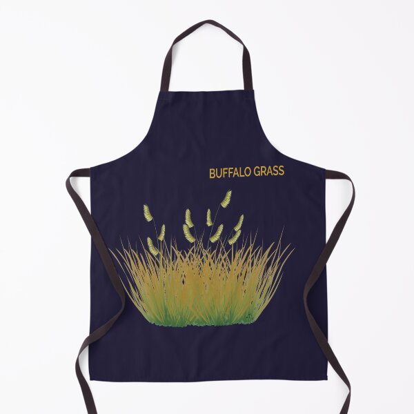 Item preview, Buffalo Grass on indigo designed and sold by YouAreHereArt.
