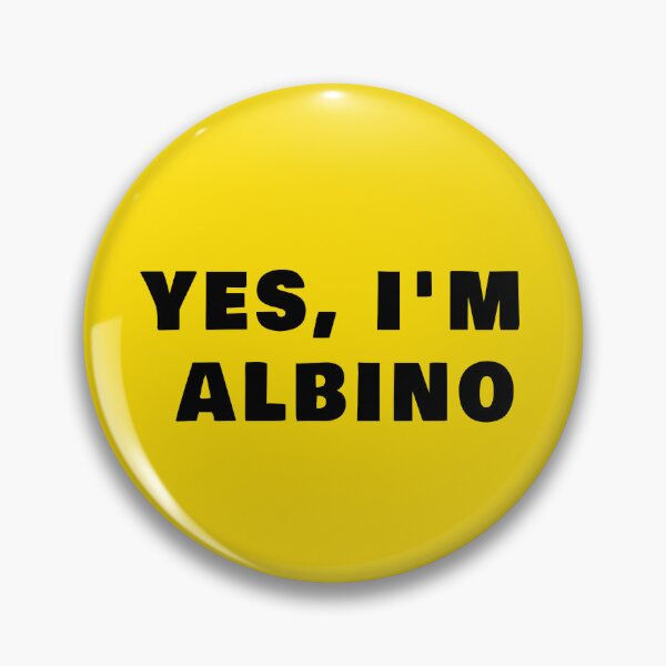 Item preview, Yes, I'm Albino_black & yellow designed and sold by AlbinoAna777.