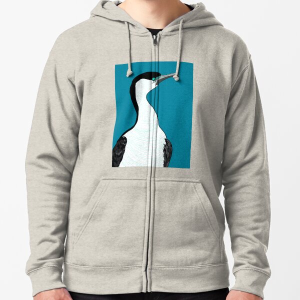 Frank (old blue eyes) Zipped Hoodie