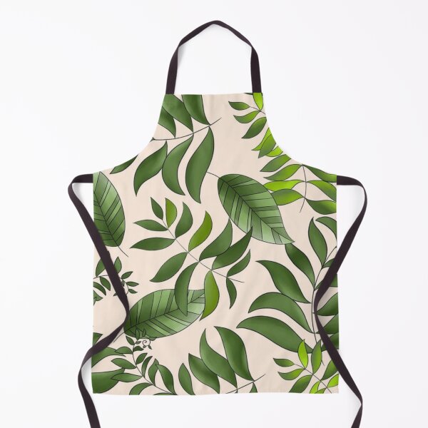 Item preview, Green Leaves Pattern designed and sold by ZedColors.