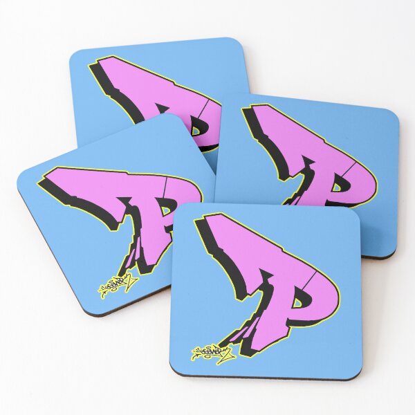 Item preview, PINK LETTER P BY ESONE URBAN GRAFFITI STREET STYLE  designed and sold by GraffitiBomberZ.