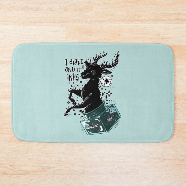 Item preview, Inkpala impala ink art pun designed and sold by SPIRIMAL.