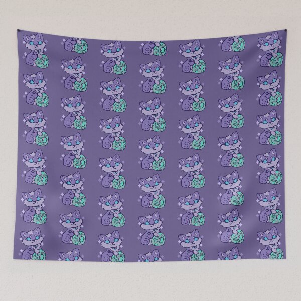 Item preview, Night Elf Druid Cat form Color #4 designed and sold by JulieColibri.