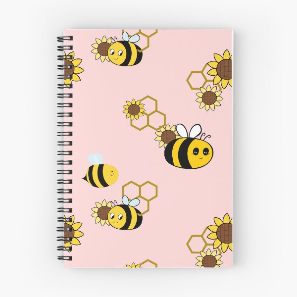 Item preview, cute bees, flowers and honeycomb pattern for kids designed and sold by DesignsByMadiha.
