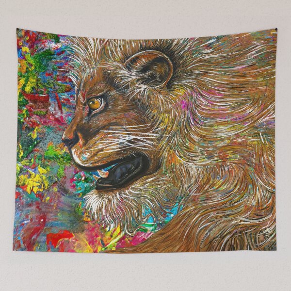 Item preview, Fierce Lion designed and sold by oz10.