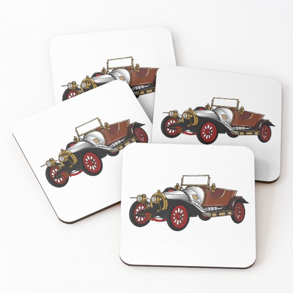 Item preview, Classic car 1920 cartoon illustration designed and sold by Misscartoon.