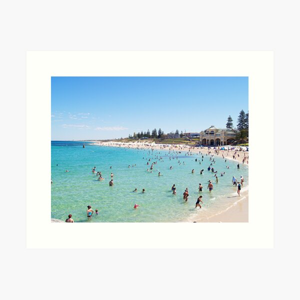 Cottesloe Beach, Perth, Western Australia Art Print