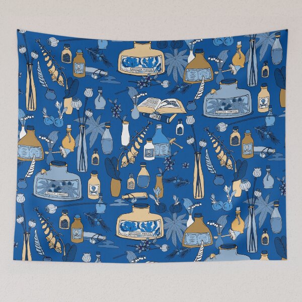 Item preview, The evil gardener's cabinet - blue designed and sold by kobyakov.