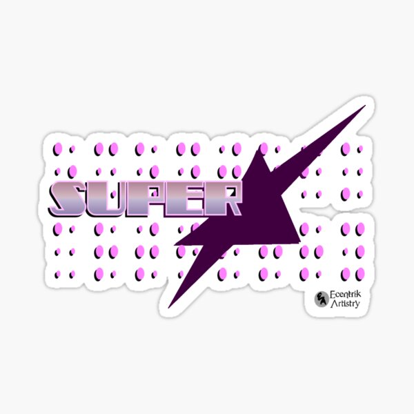 Superstar Sticker