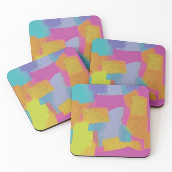 Item preview, Neon, Geometric / Abstract, Vector Shapes Overlayed In Vivid Colors. designed and sold by I-Desire.