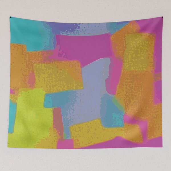 Item preview, Neon, Geometric / Abstract, Vector Shapes Overlayed In Vivid Colors. designed and sold by I-Desire.