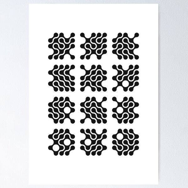 Aperçu de l'œuvre Asemic Glyphs créée et vendue par IuriiVlasenko.