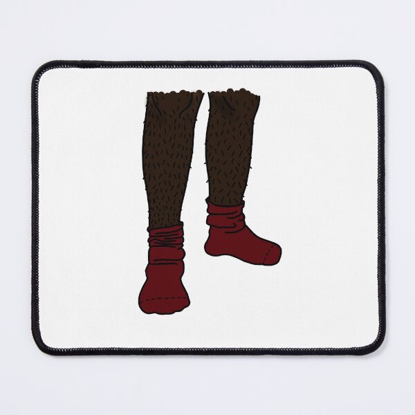 Item preview, Hairy Legs and Red Socks designed and sold by Widdershins Art.