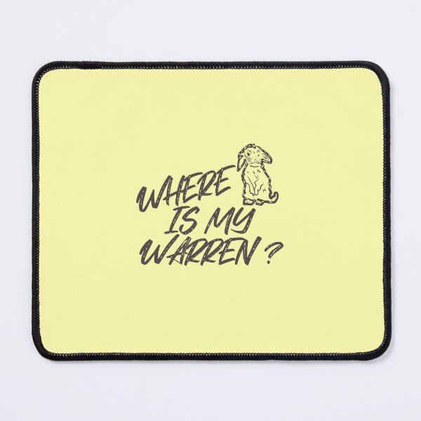 Item preview, vintage funny quote gray Where is my warren designed and sold by vibeno1.