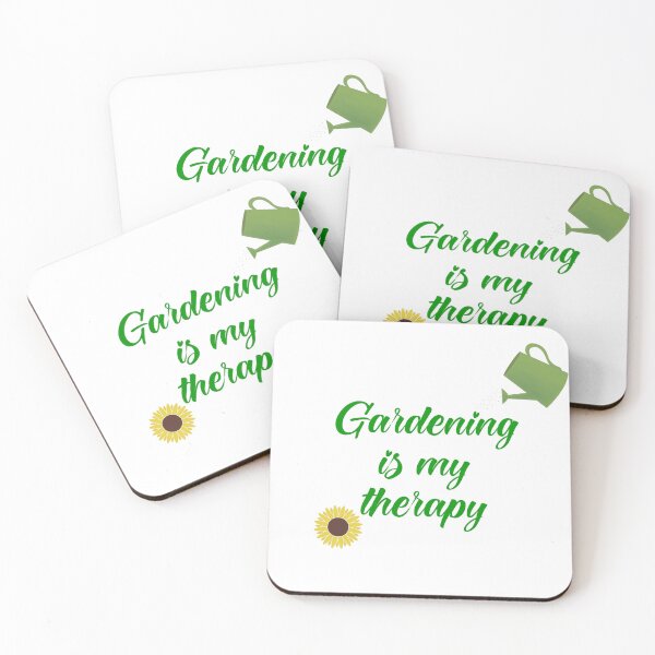 Item preview, Gardening is my therapy designed and sold by KaisPrints.