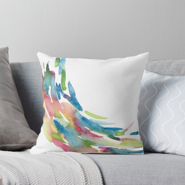 Item preview, Watercolor Swirls Colorful Abstract Artwork designed and sold by suzzincolour.