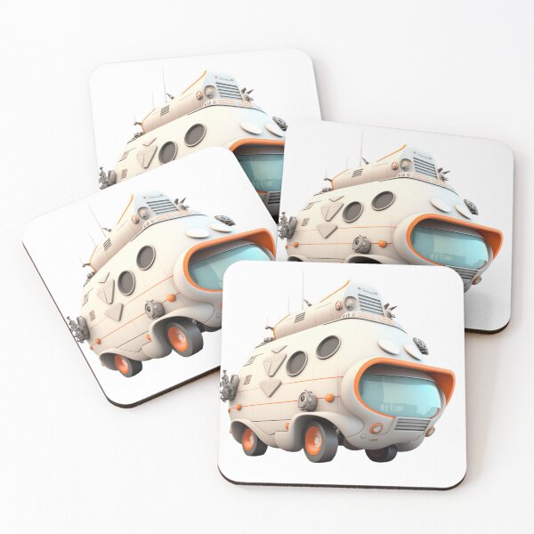 Item preview, The Shark Wondering Van  designed and sold by mentefresca.