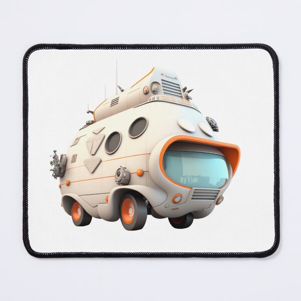 Item preview, The Shark Wondering Van  designed and sold by mentefresca.