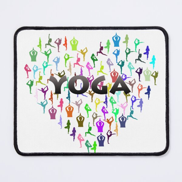 Item preview, Yoga Relax Namaste Gymnastics Heart designed and sold by LifezArt.