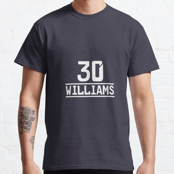 Jamaal Williams Detroit Lions Men's Black Name & Number Logo T-Shirt 