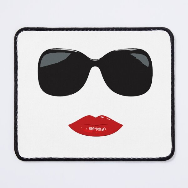 Item preview, Black glasses, femme fatale designed and sold by Ladyzaicoms.