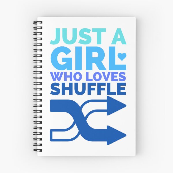 Item preview, Just A Girl Who Loves Shuffle designed and sold by Styler Design.