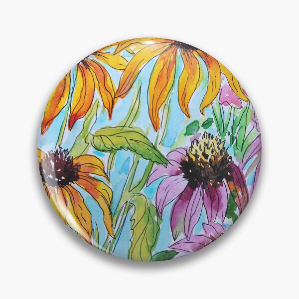 Item preview, Middle of the Summer Watercolor Painting designed and sold by Svitlana Prouty.