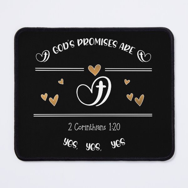 Item preview, Christian Design - God’s promises are yes designed and sold by simplydesignart.