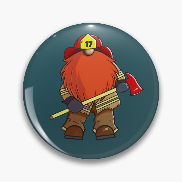 Item preview, Firefighter Gnome designed and sold by Andre51.