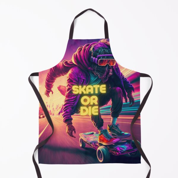 Item preview, Skate or Die: A Cool Man Riding a Skateboard designed and sold by AkoSiEss.