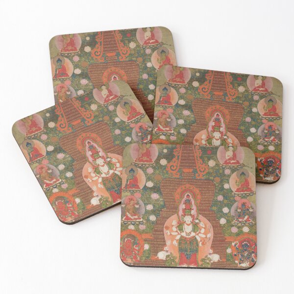 Item preview, Thangka of an eleven-headed Avalokiteshvara designed and sold by Onodera.