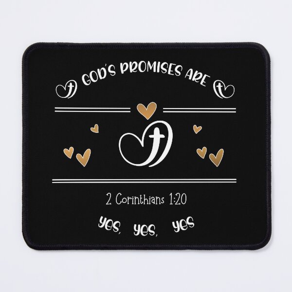 Item preview, Christian Design - God’s promises are yes designed and sold by simplydesignart.