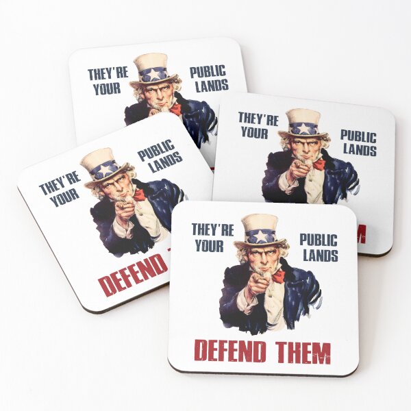 Item preview, They're Your Public Lands Defend Them Uncle Sam designed and sold by Esskay Designs.