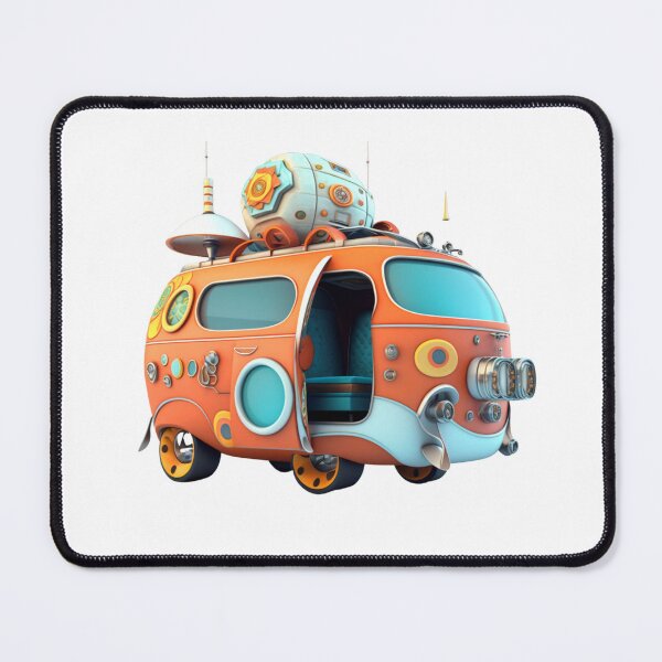 Item preview, Crazy Shuttle Wondering Van designed and sold by mentefresca.