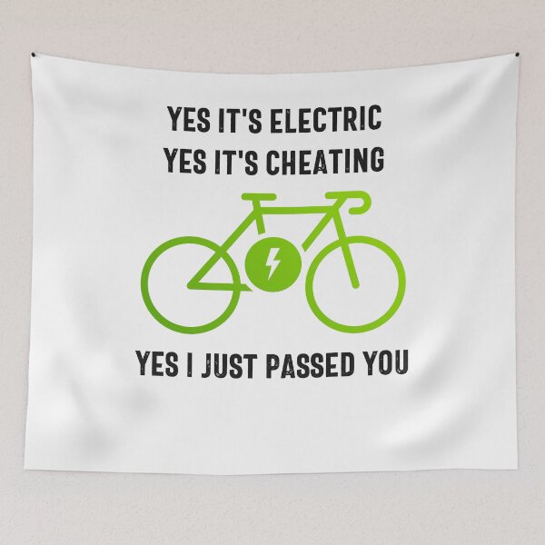 Item preview, Yes It's Electric, Yes It's Cheating, Yes I just Passed You designed and sold by hijackhippo.