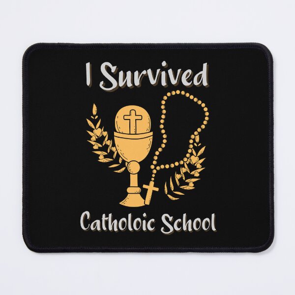 Item preview, I Survived Catholic School | God Love | Catholic designed and sold by Cr4ftyCreations.