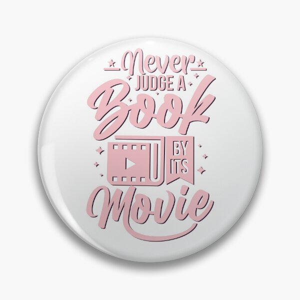 Artikelvorschau, Never judge a book by its movie entworfen und verkauft von addict2reading.