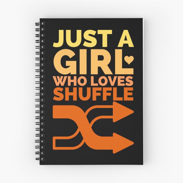 Item preview, Just A Girl Who Loves Shuffle designed and sold by Styler Design.
