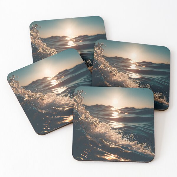 Item preview, Ocean water waves on a sunny day designed and sold by RK - Shop.