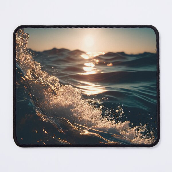 Item preview, Ocean water waves on a sunny day designed and sold by RK - Shop.